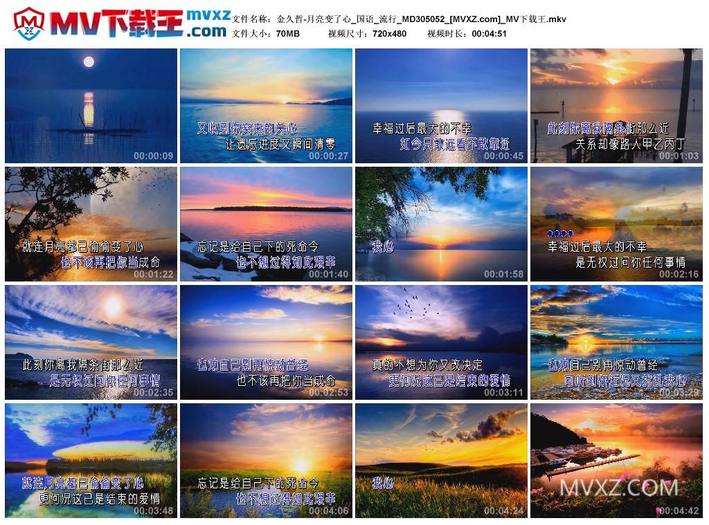 金久哲-月亮变了心_国语_流行_MD305052